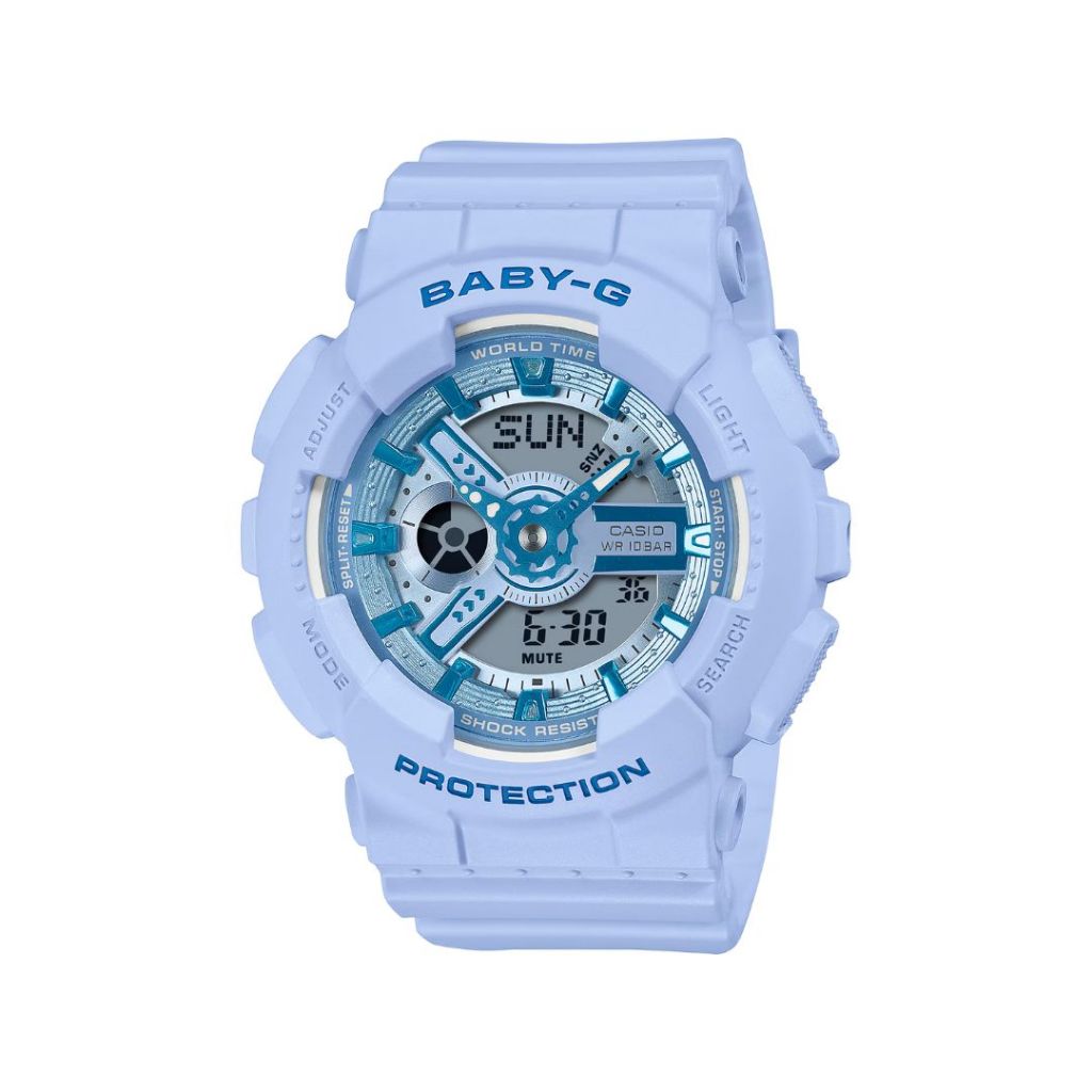 Baby-G Casio Baby-G Jam Tangan Wanita dengan format Analog Digital BA-110YK-2ADR