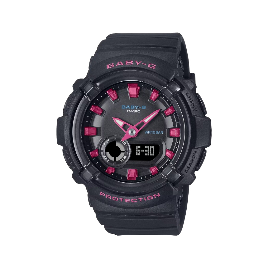 BABY-G Casio Baby-G Jam Tangan Wanita dengan format Analog Digital BGA-280DN-1ADR