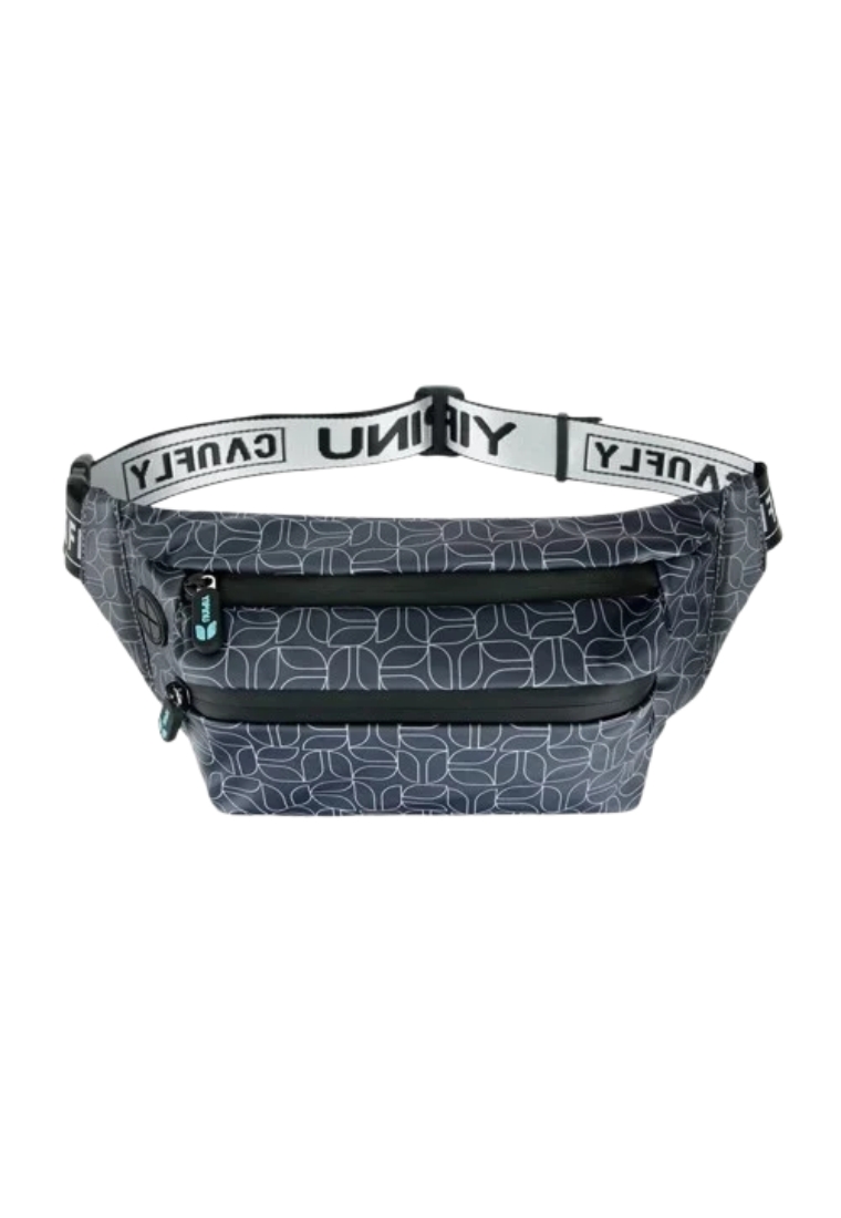 Baellerry Tas Selempang Pria Wanita YIPINU YQM-T Waistbag Pria Waterproof ORIGINAL - Silver