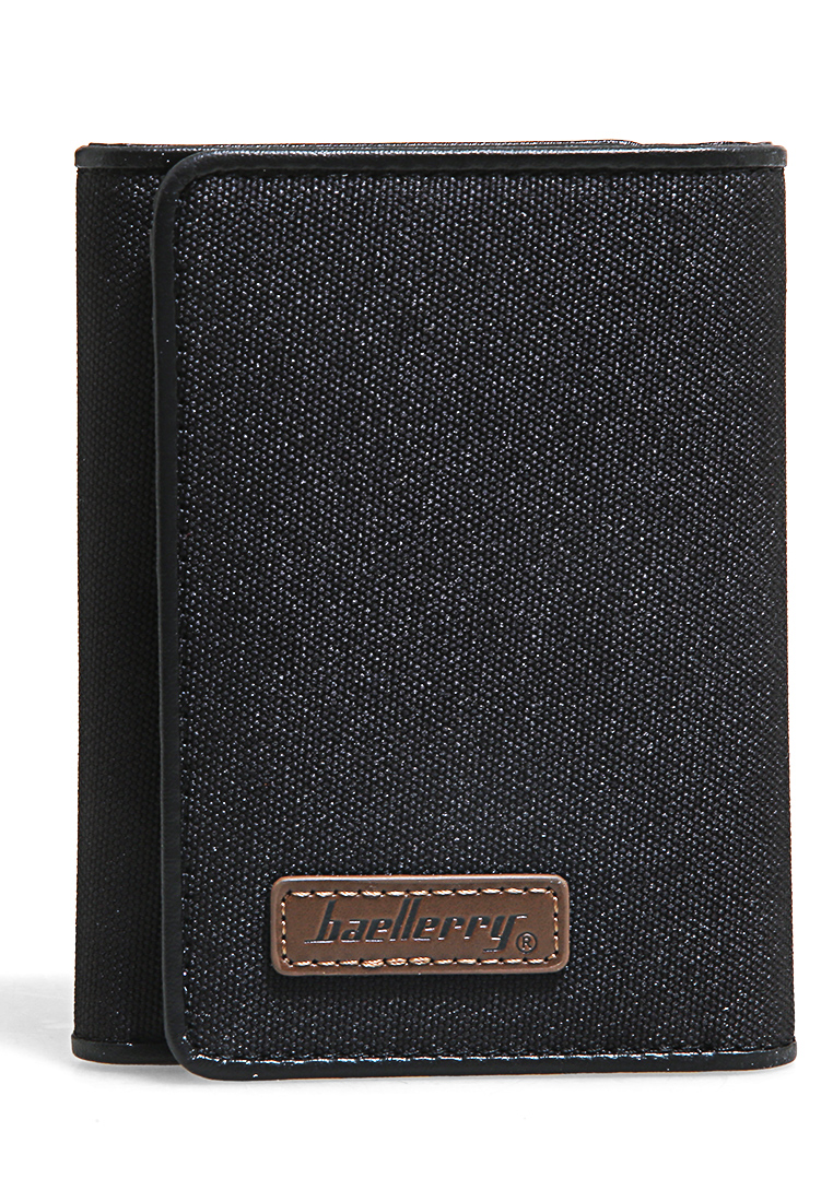 Baellerry Mini Wallet Dompet Pria Model Lipat Many Slot Material Leather ORIGINAL