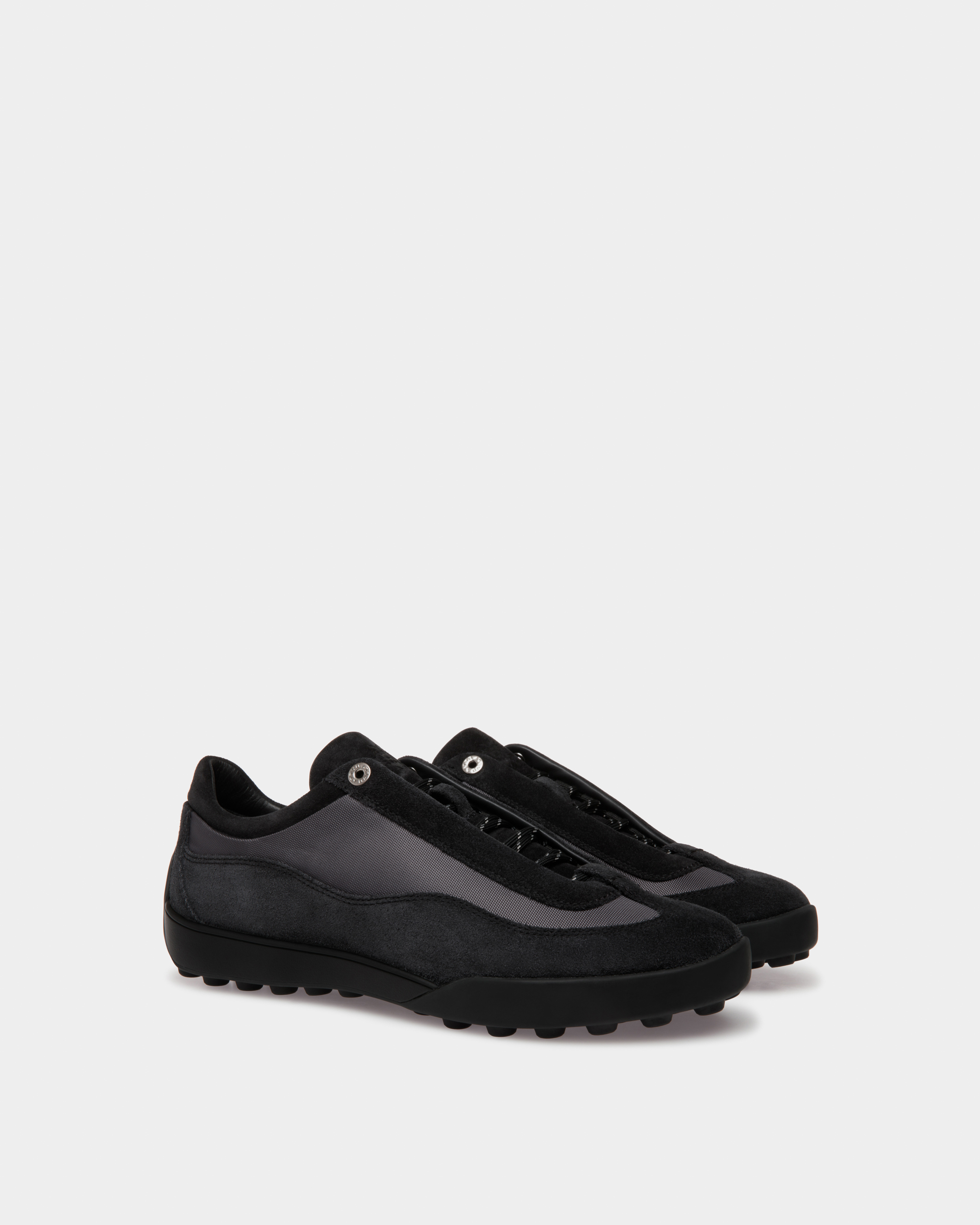 Bally Manto Runner Sneaker in Mesh - Black