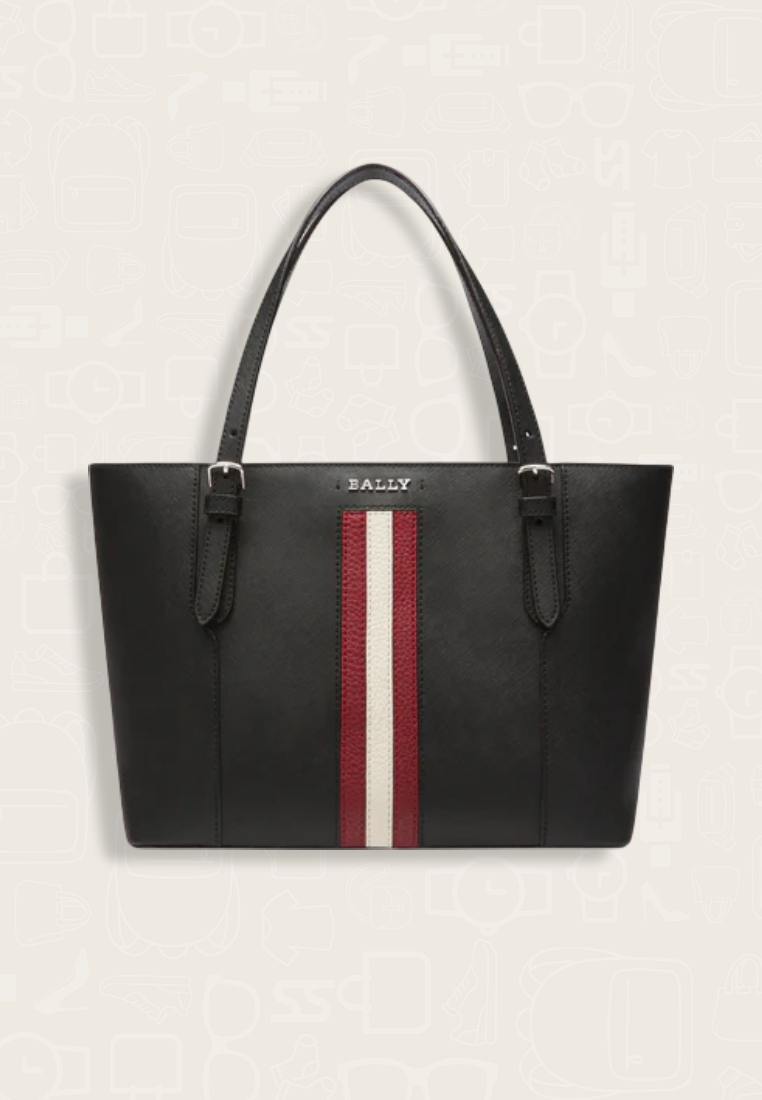 Bally Supra Tote Bag Black