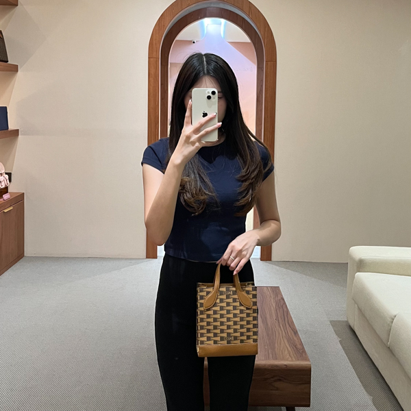 BALLY Tas BALLY KEEP ON MONOGRAM BROWN MINI TOTE BAG WITH LS 100% ORIGINAL