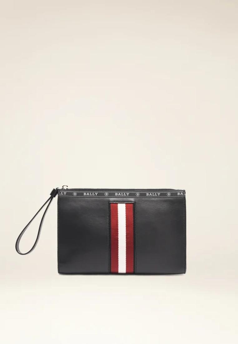 Bally Haig Clutch Black Red