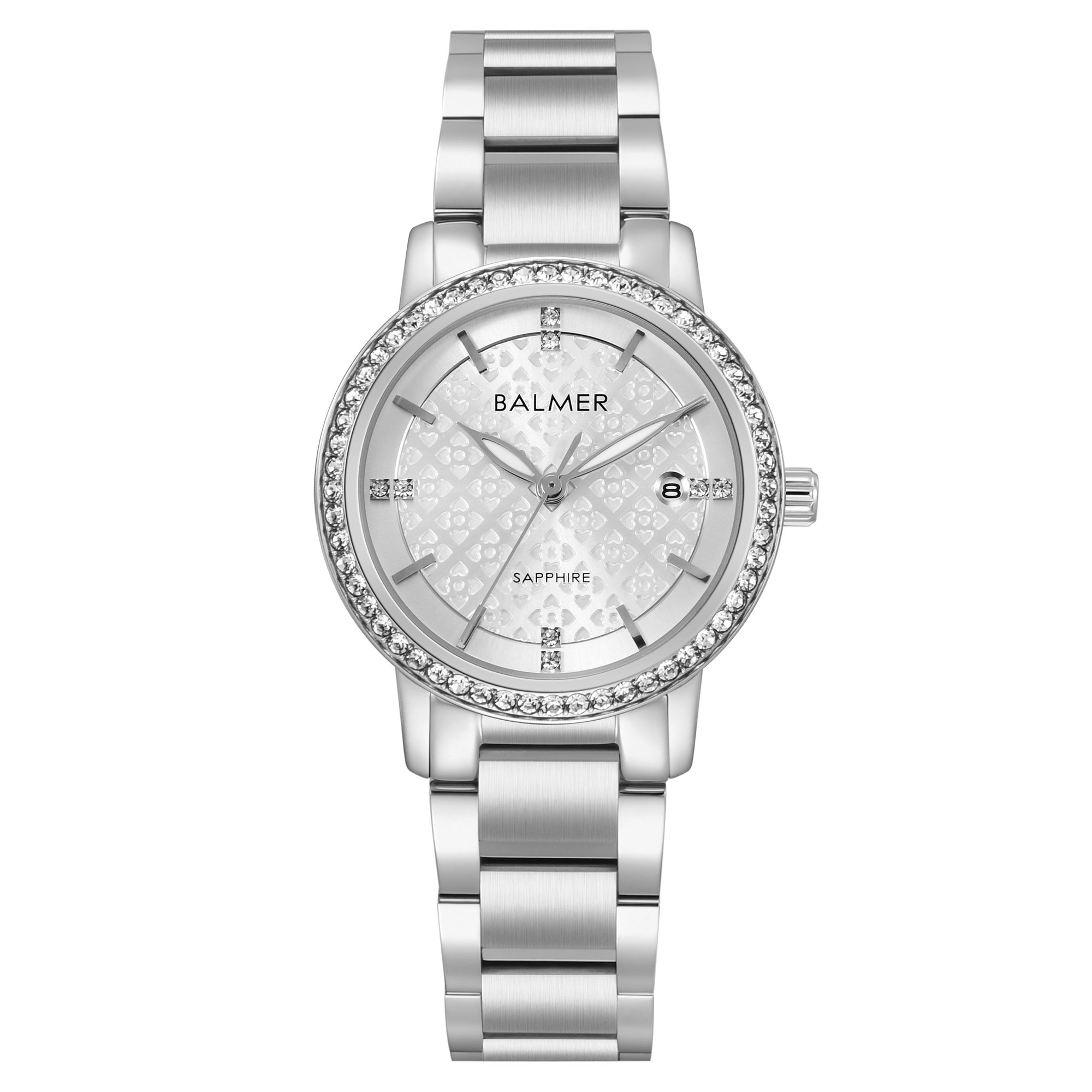 Balmer Jam Tangan Wanita Balmer 8186 Kaca Sapphire Original