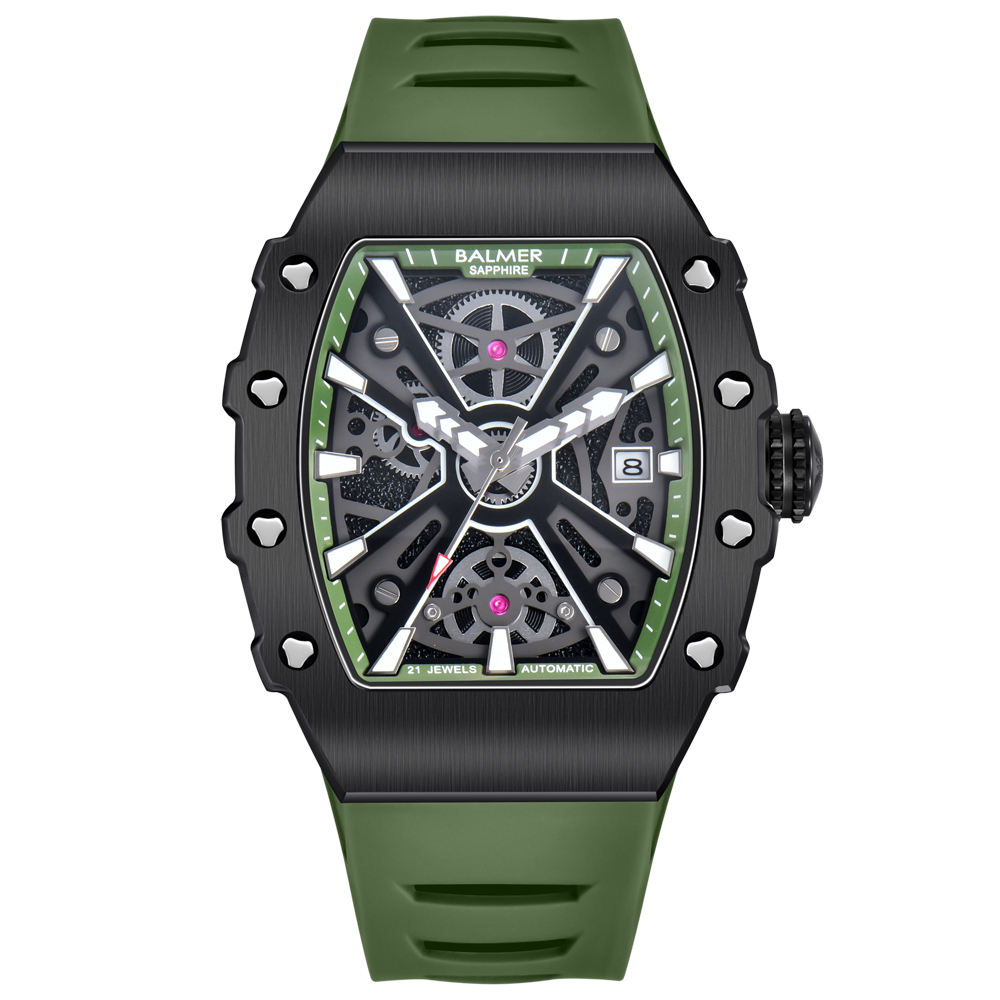 Balmer B-8836MA Jam Tangan AUTOMATIC Pria Kaca Sapphire