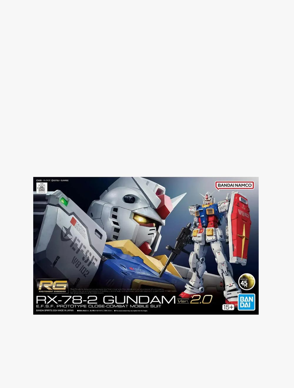 Bandai GUNDAM - RG 1/144 RX 78 2 GUNDAM VER 2 0