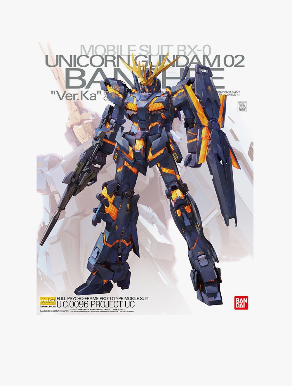 Bandai GUNDAM - MG 1/100 UNICORN GDM 02 BANSHEE