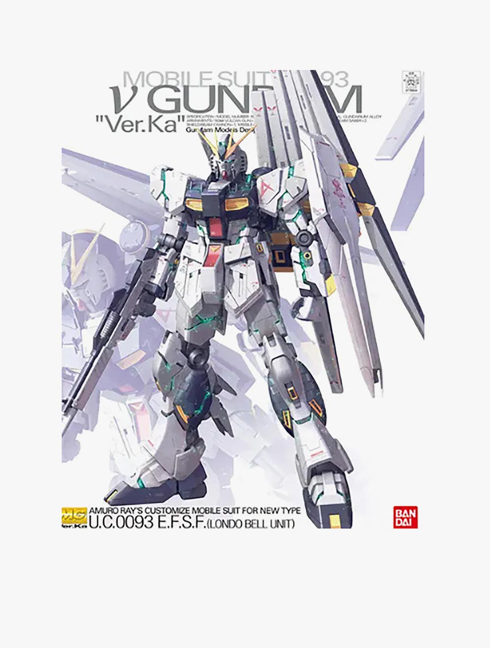 Bandai GUNDAM MG 1/100 GUNDAM VER KA - GDM055454
