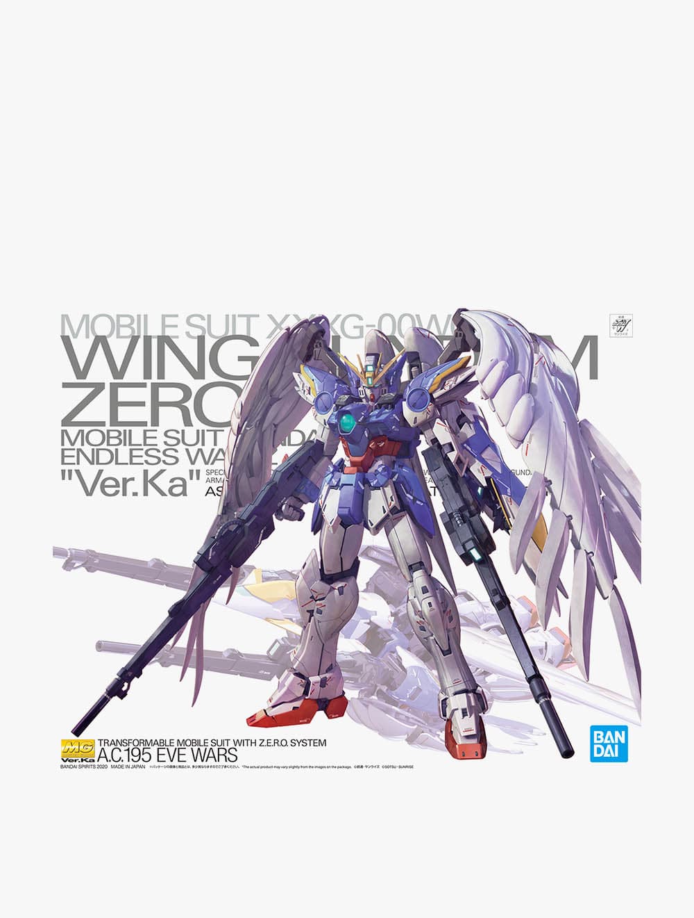 Bandai Gundam  MG 1/100 WING GUNDAM ZERO EW Ver.Ka - GDM060760