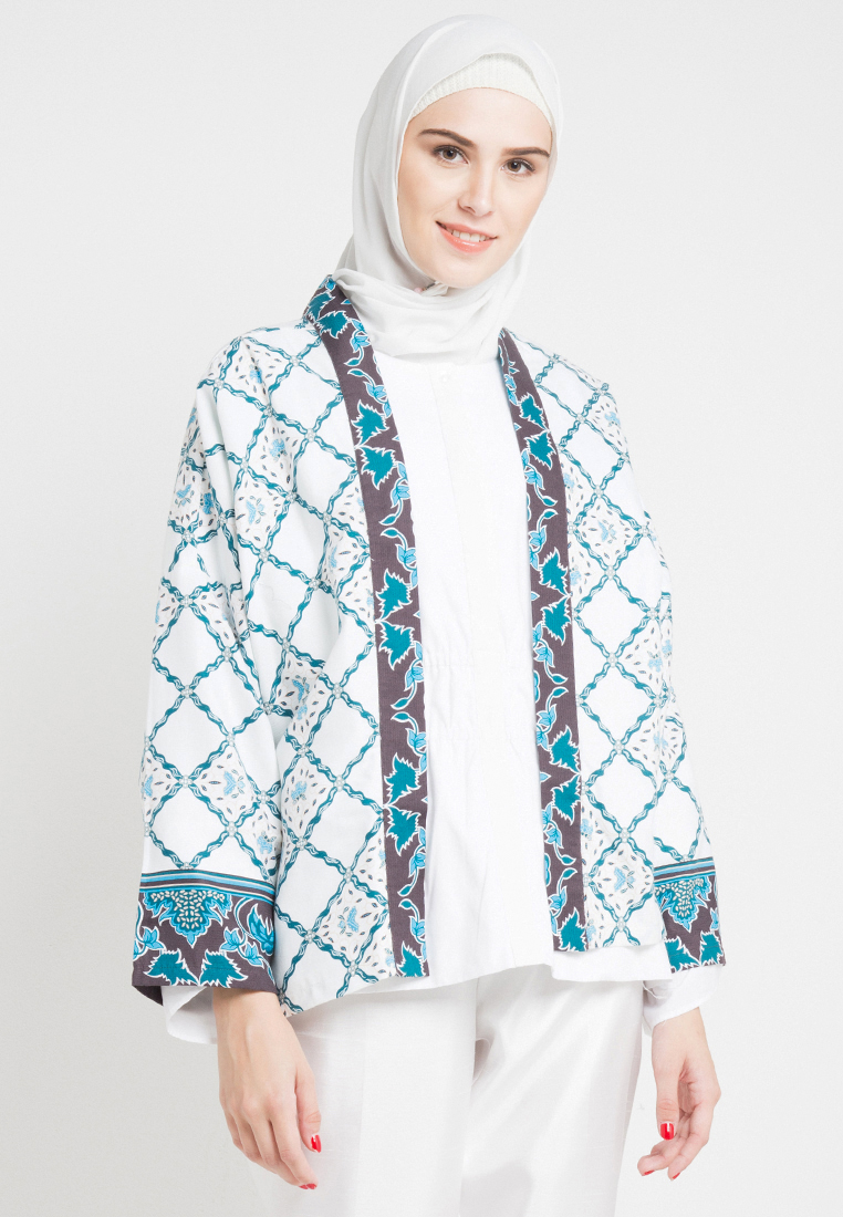 Bateeq Cardigan Dobby Print