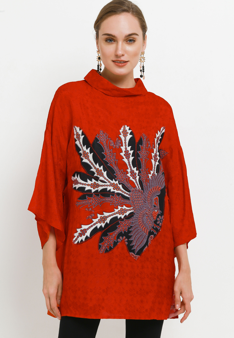 Batik First Blouse TAHARI+Aplikasi