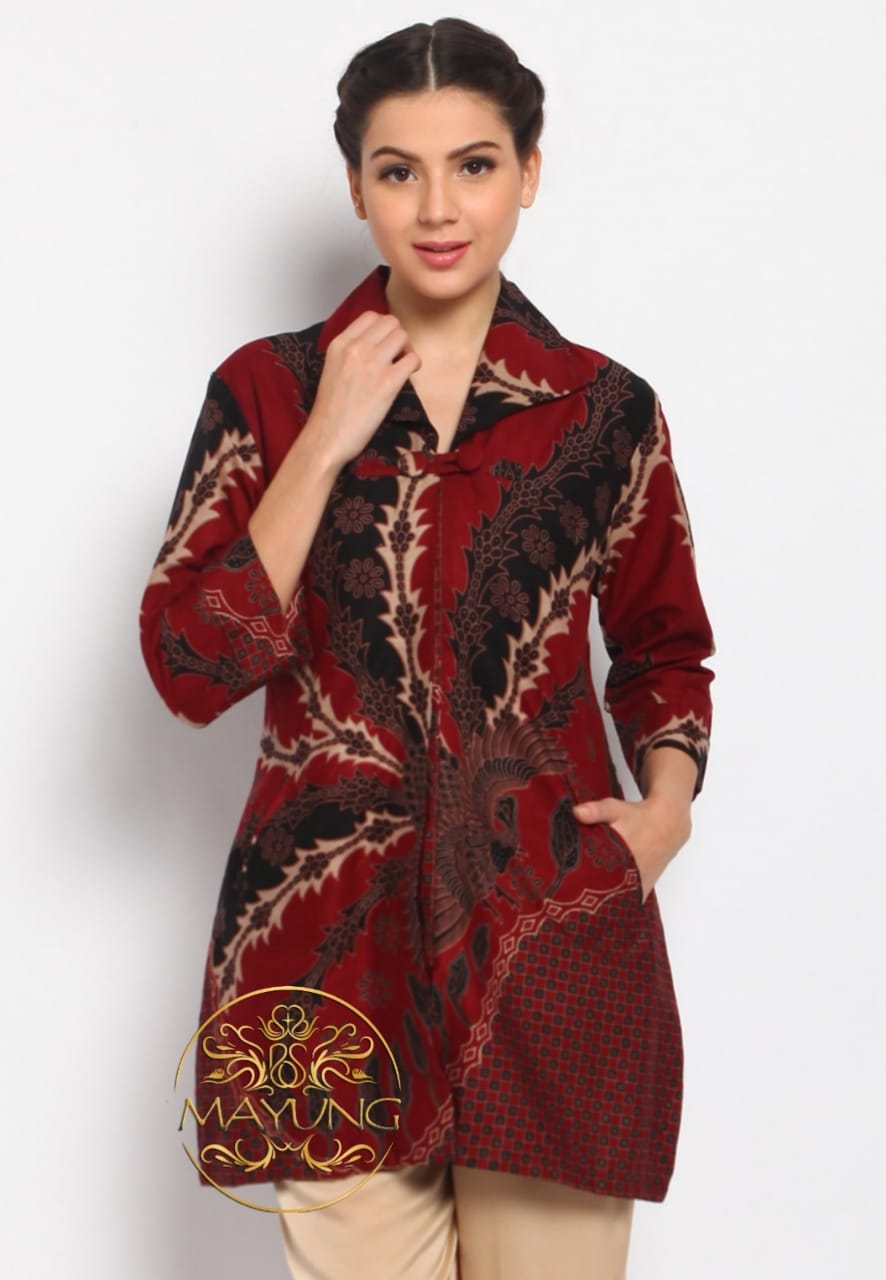 Batik Mayung Tunik Batik Abyasa