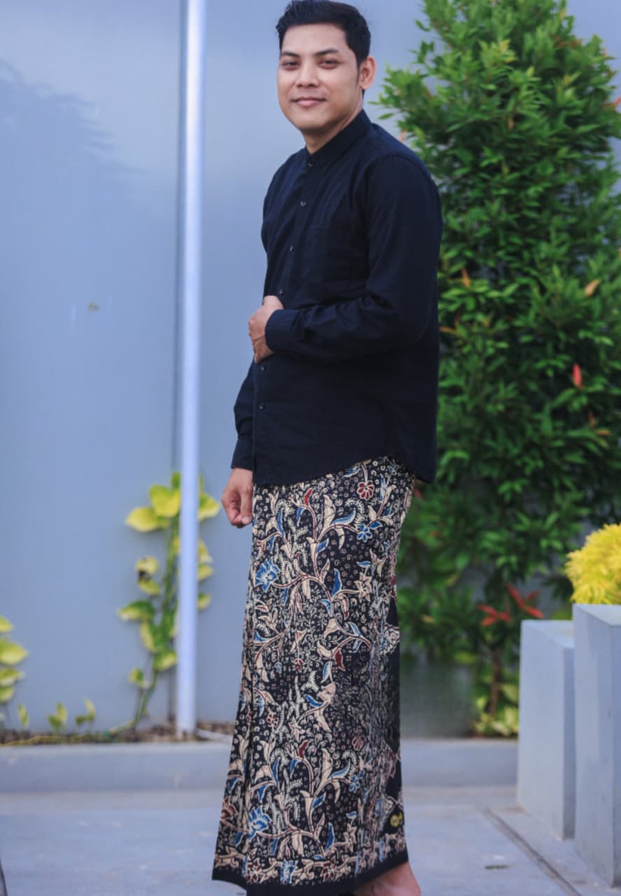 Batik Mayung Sarung Batik Adi Luhur Krem Premium MR