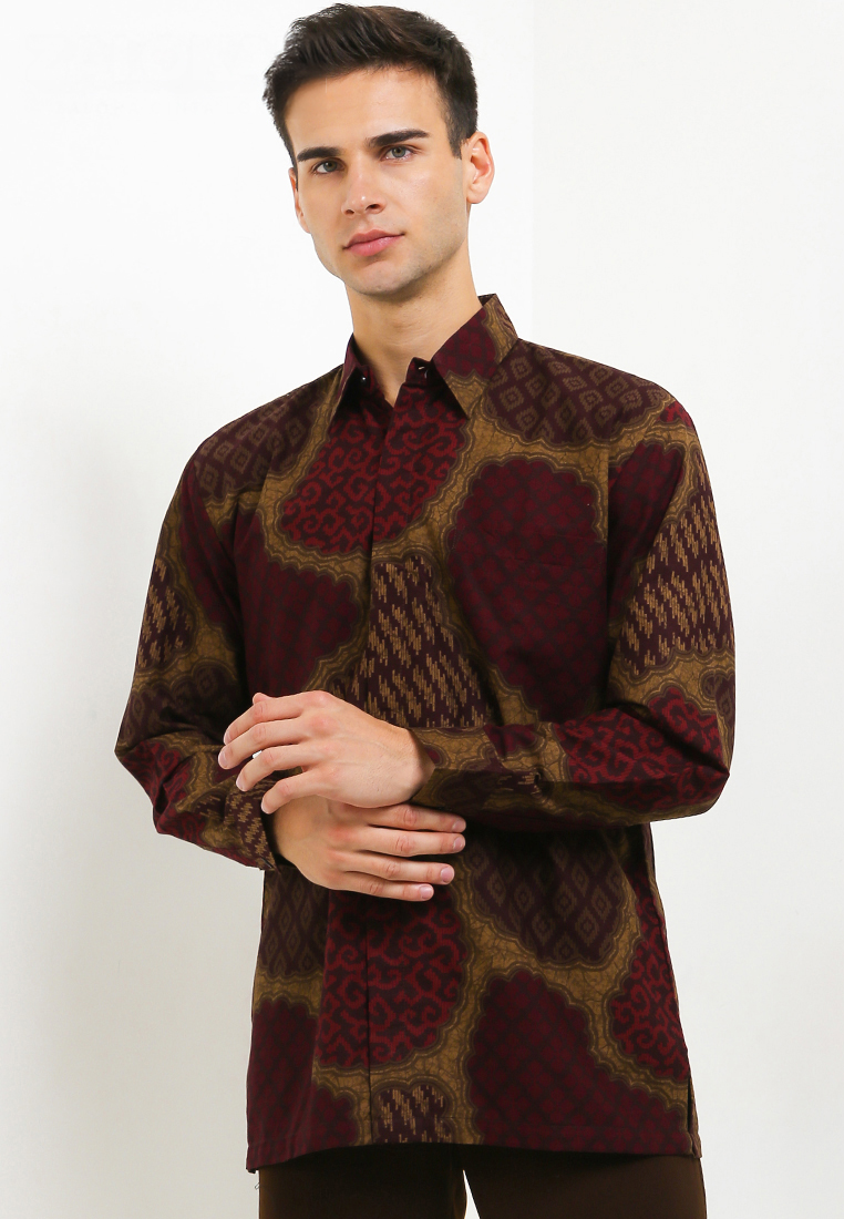 BATIK TALENTA EXCLUSIVE Lengan panjang dobby PULAU SERIBU 01