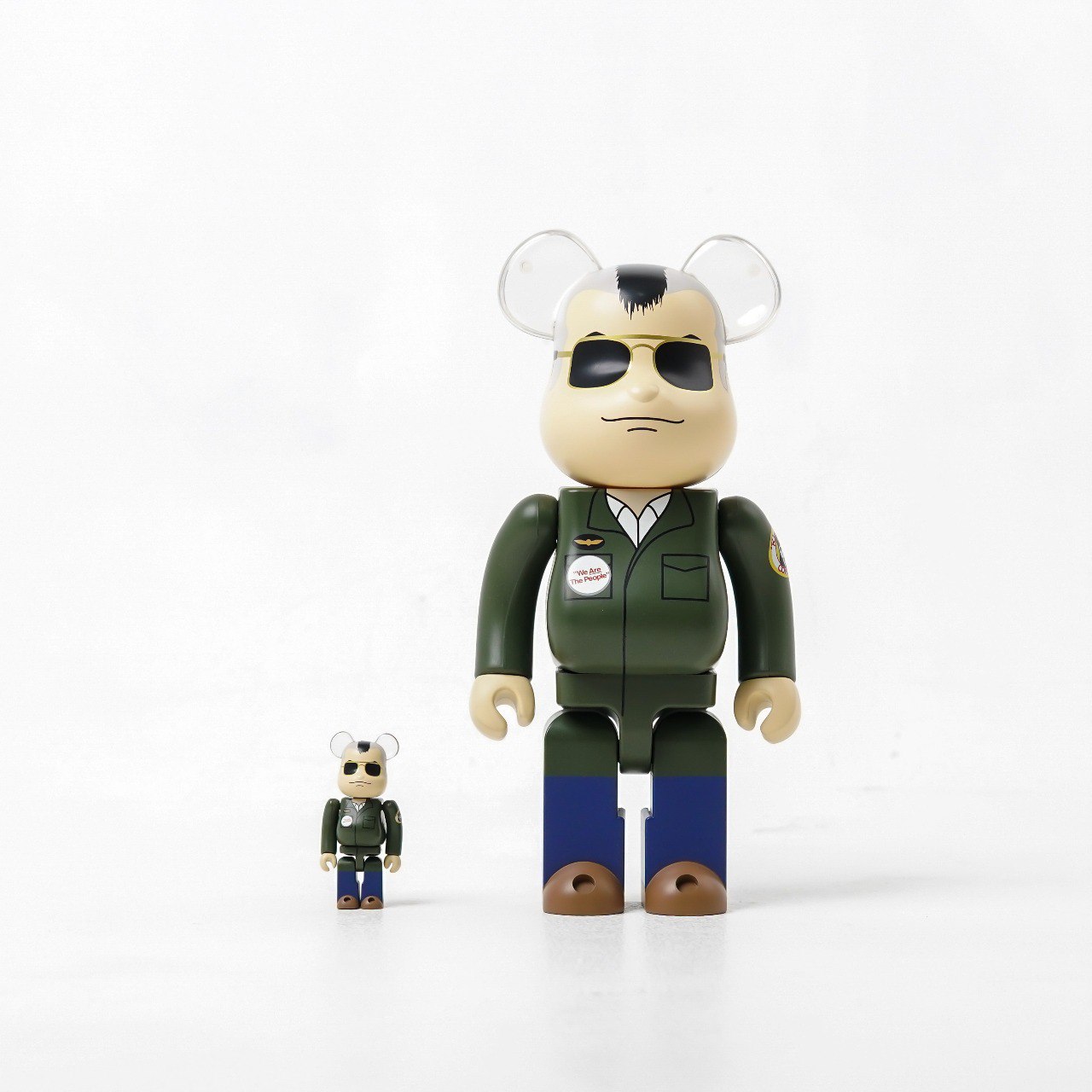 BE@RBRICK BEARBRICK TRAVIS BICKLE TAXI DRIVER 400 100 100% ORIGINAL - 400% 100%