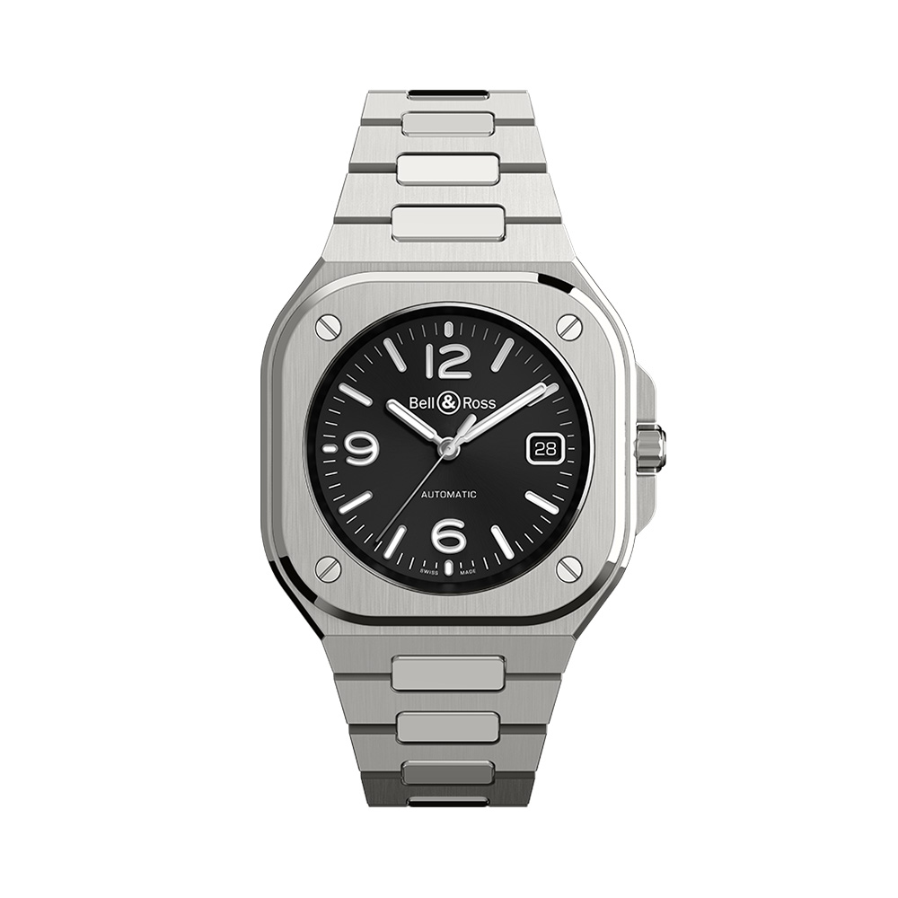 Bell & Ross BR 05 40 - BR05A-BL-ST/SST Black Sunray Steel