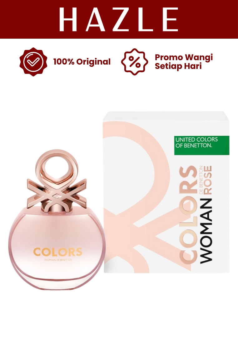 Benetton Colors Rose Woman EDT 80 ml