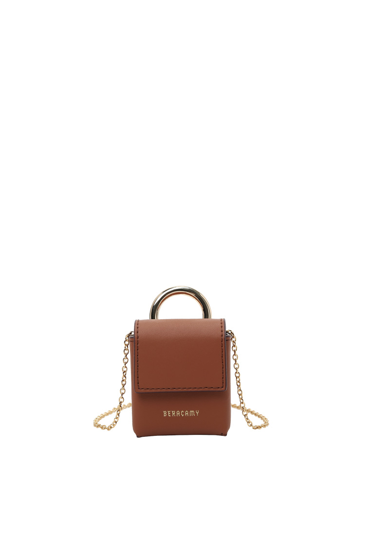 BERACAMY Earbuds Case - Caramel