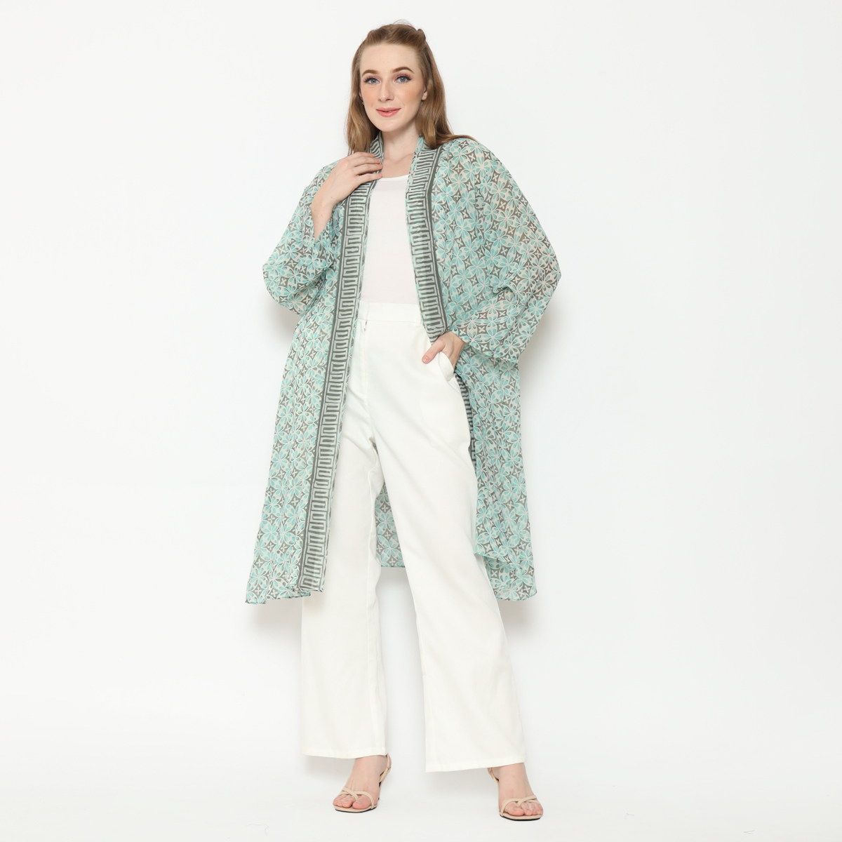 bhatara batik Blazer Batik Wanita - Atasan Batik - Bhatara Batik RR Blazer - Outer Batik Modern Leng