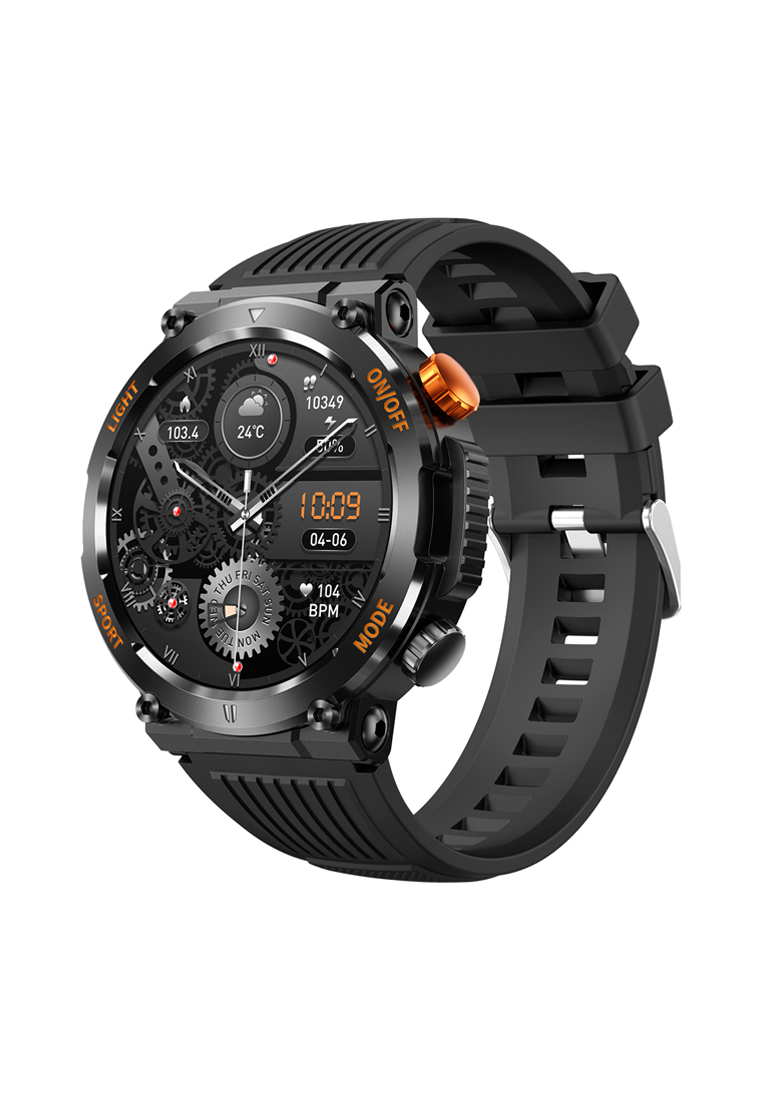 Biden Watch Smart Watch Original Jam Tangan Touch Screen Sport And Health Monitor Jam Pintar Hitam