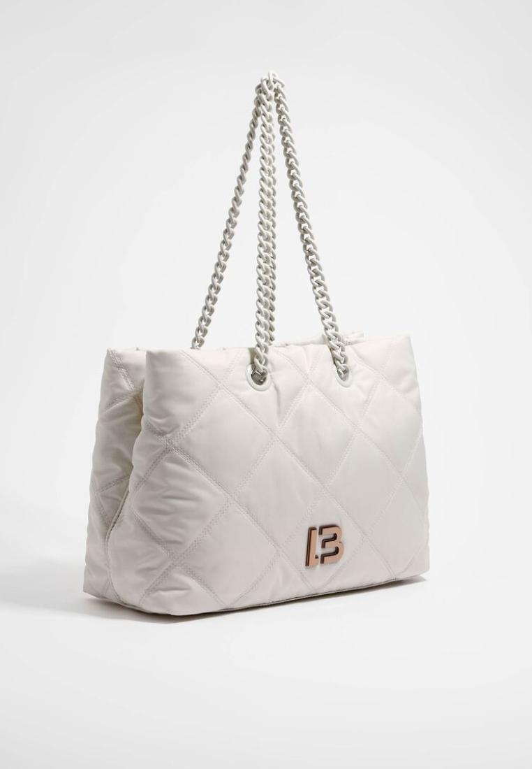 Bimba Y Lola L Stone Padded Shopper Bag