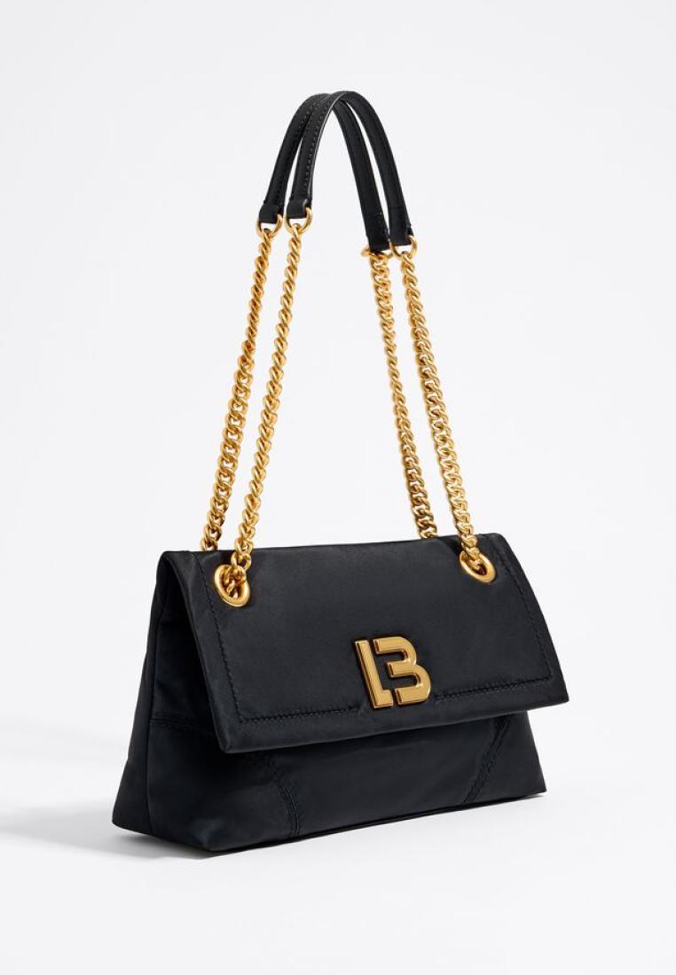 Bimba Y Lola Small Black Flap Bag