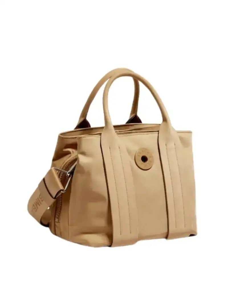 Bimba Y Lola 242BBHJ4S.99604 Bimba Y Lola Medium Nylon Shopper Bag Tan