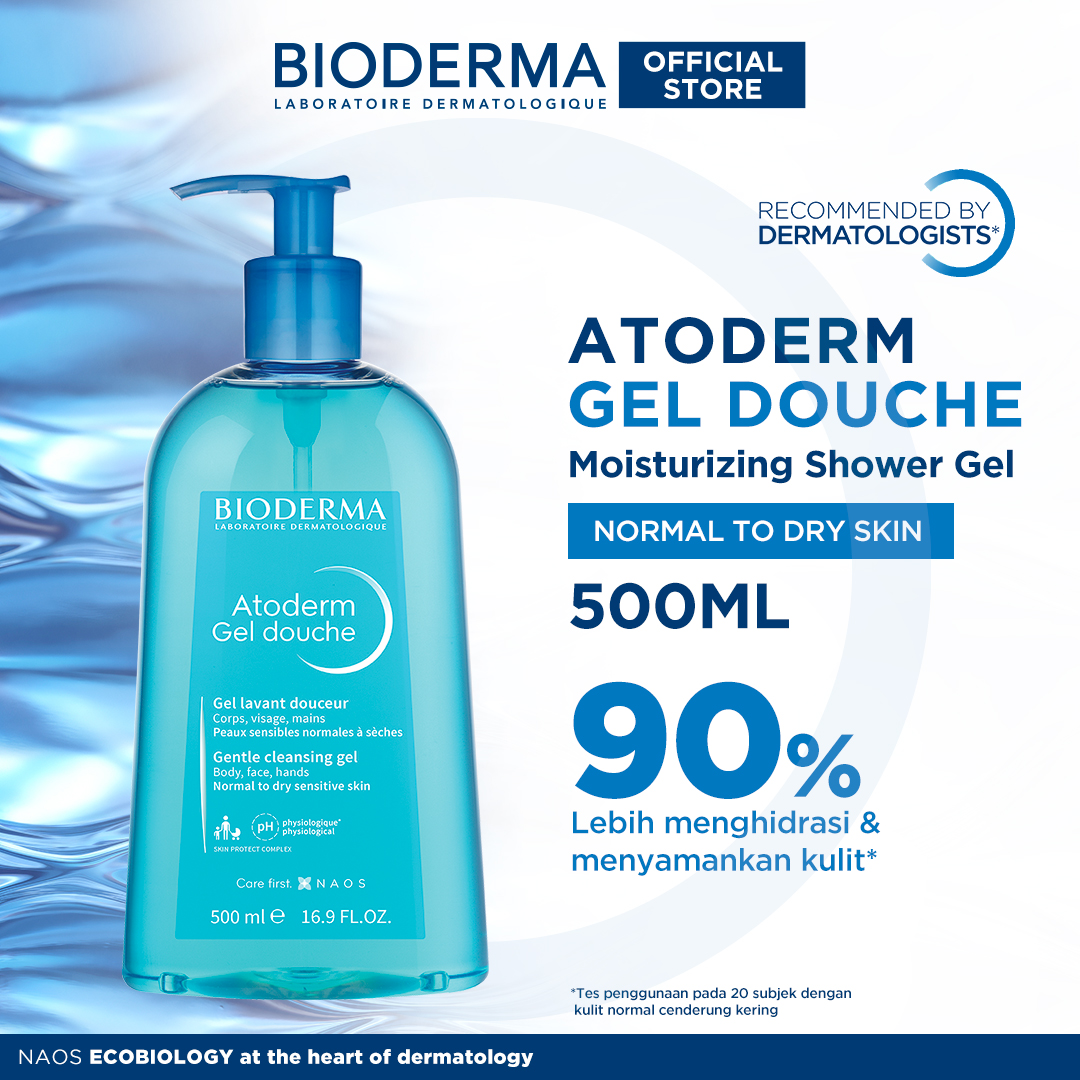 Bioderma Atoderm Shower Gel 500 ml Pump