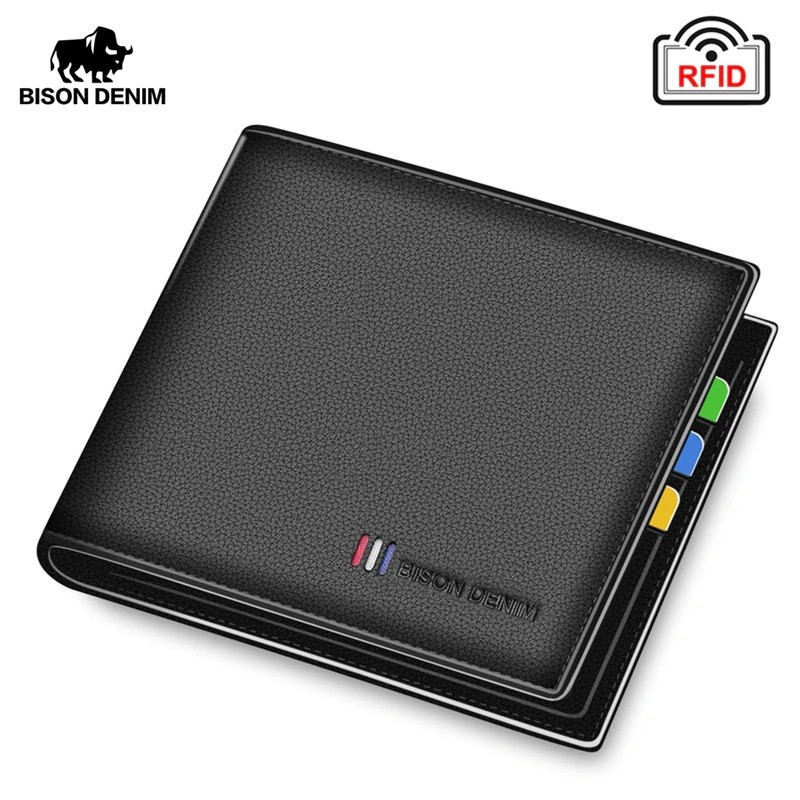 Bison Denim N4475 Dompet Pria Asli Kulit Sapi