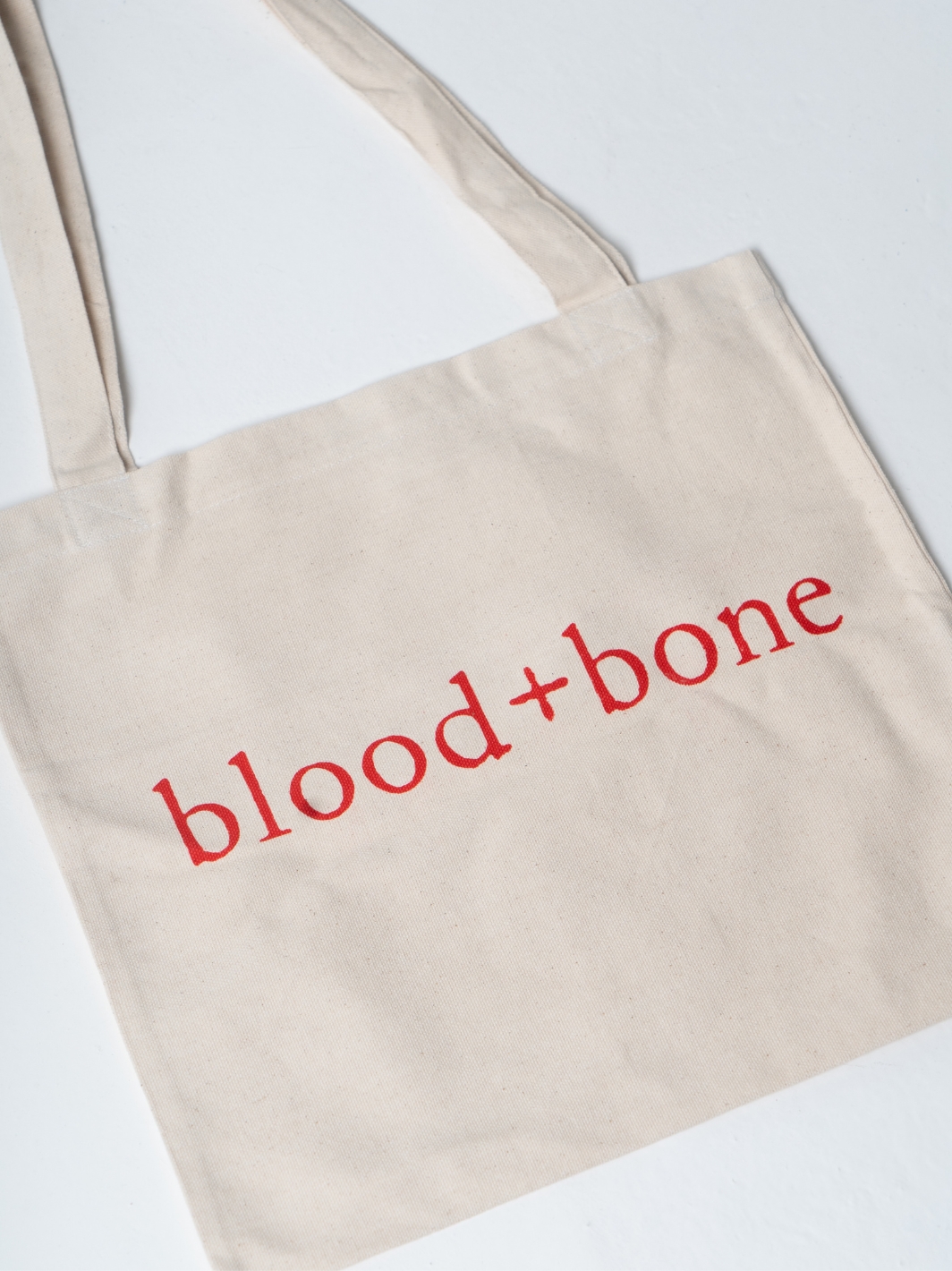 Blood & Bone Blood+Bone Tote Bag White Red