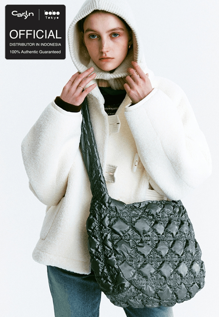 Bobo Tokyo Tas Carlyn - New Soft L Steel - Official Bobo Tokyo