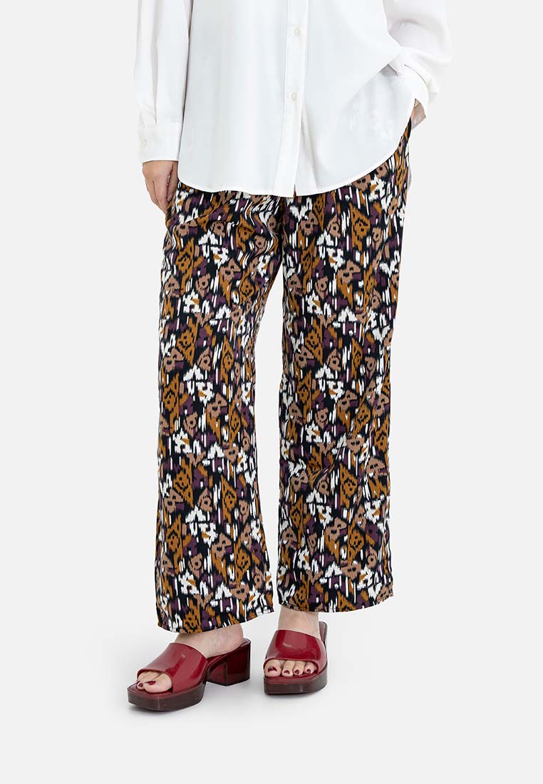 Bobo Tokyo Machida Art Pattern Eazy Pants