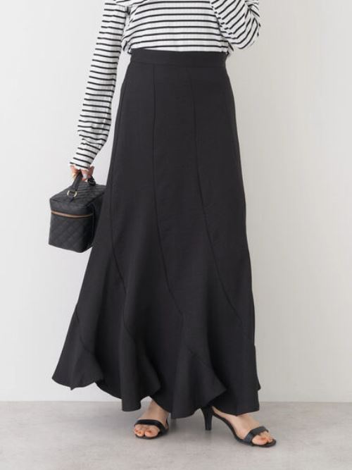 Bobo Tokyo Rok Wanita - Earth, Music and Ecology - Supiraru Airy Skirt Black