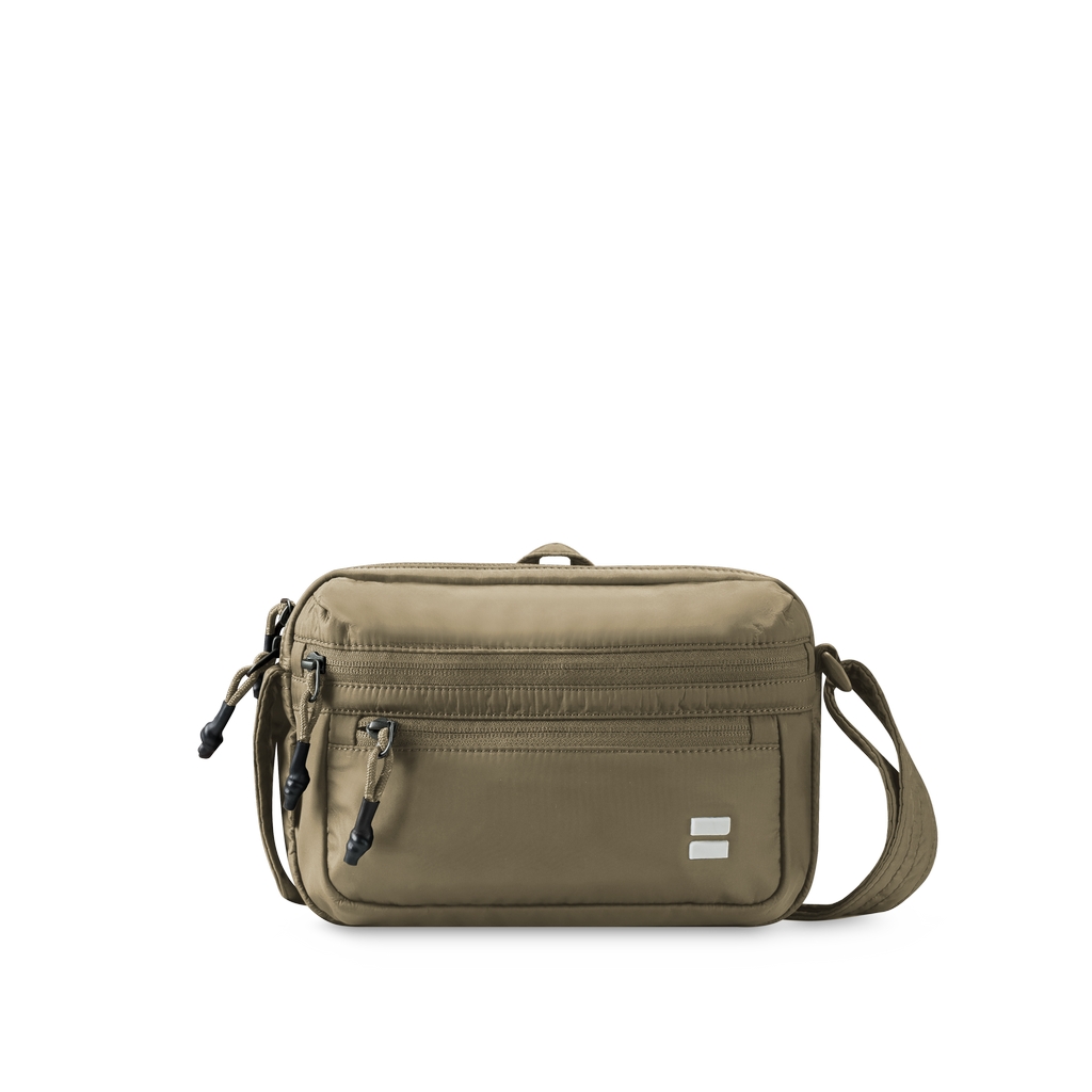 Bodypack Lagom Shoulder Basic Shoulder Bag Tas Selempang Travel Simpel Durable Praktis - Cream