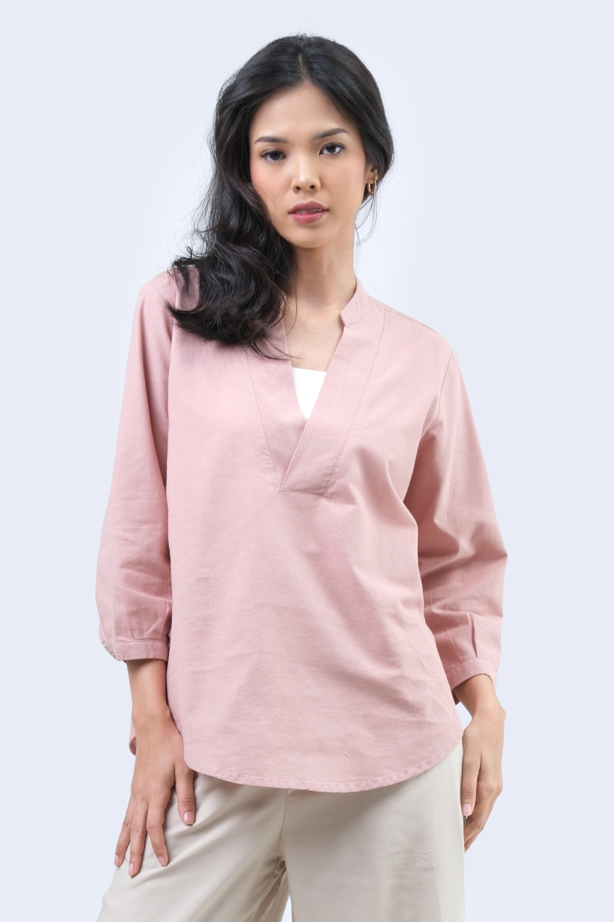 Bodytalk Kemeja Wanita Gwyneth Pink