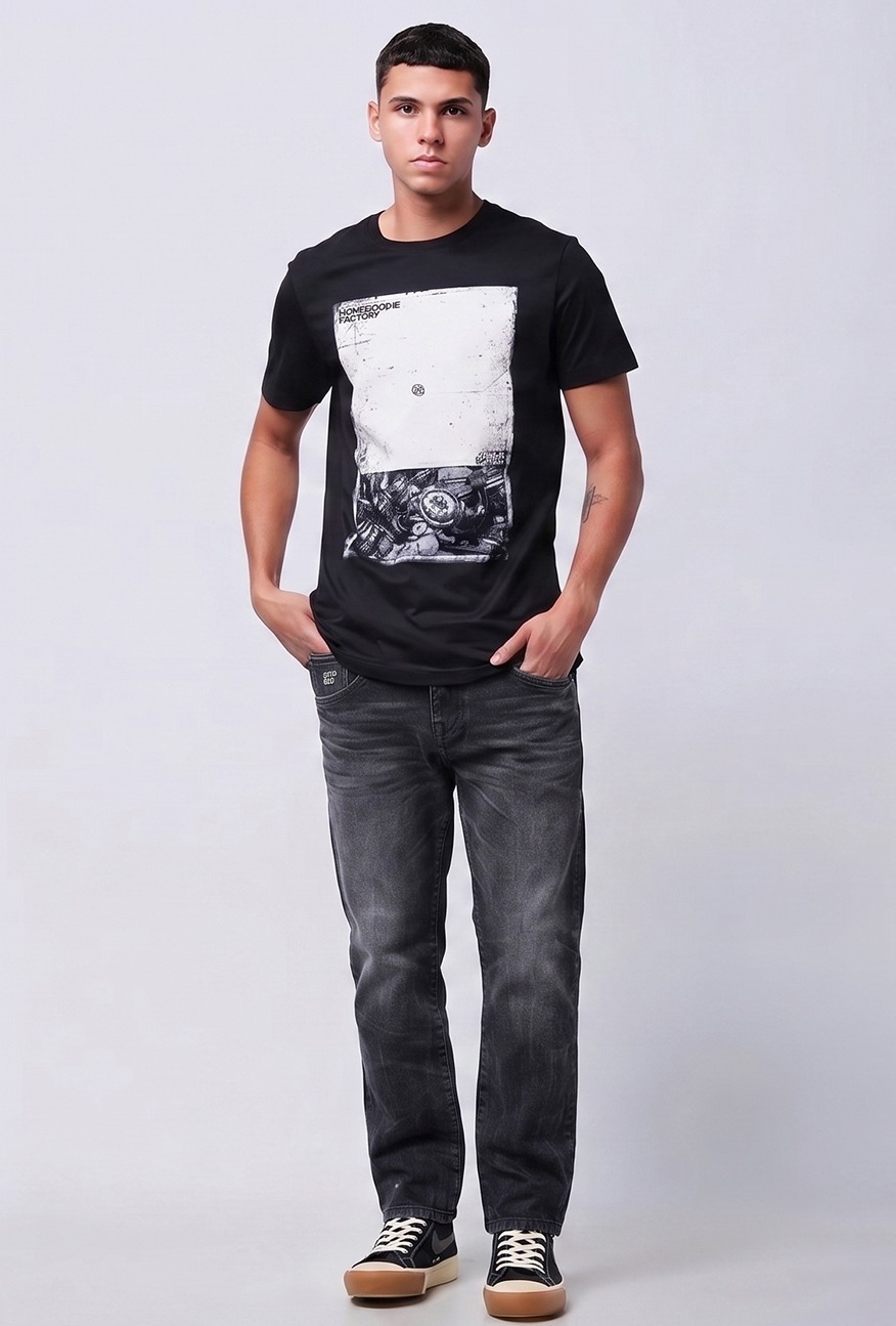 Bombboogie Celana Jeans Pria Slimfit L4