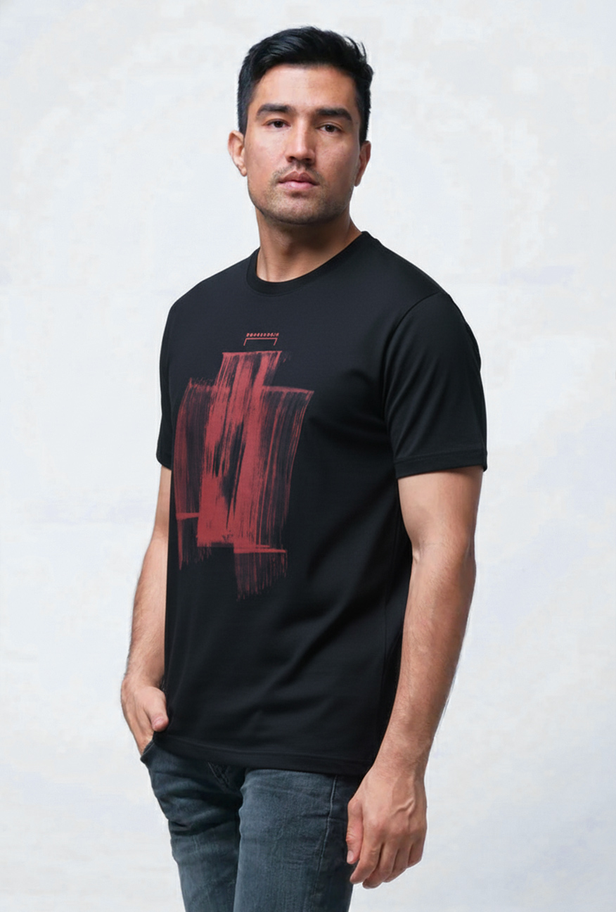 Bombboogie Kaos Pria Slimfit Barlow
