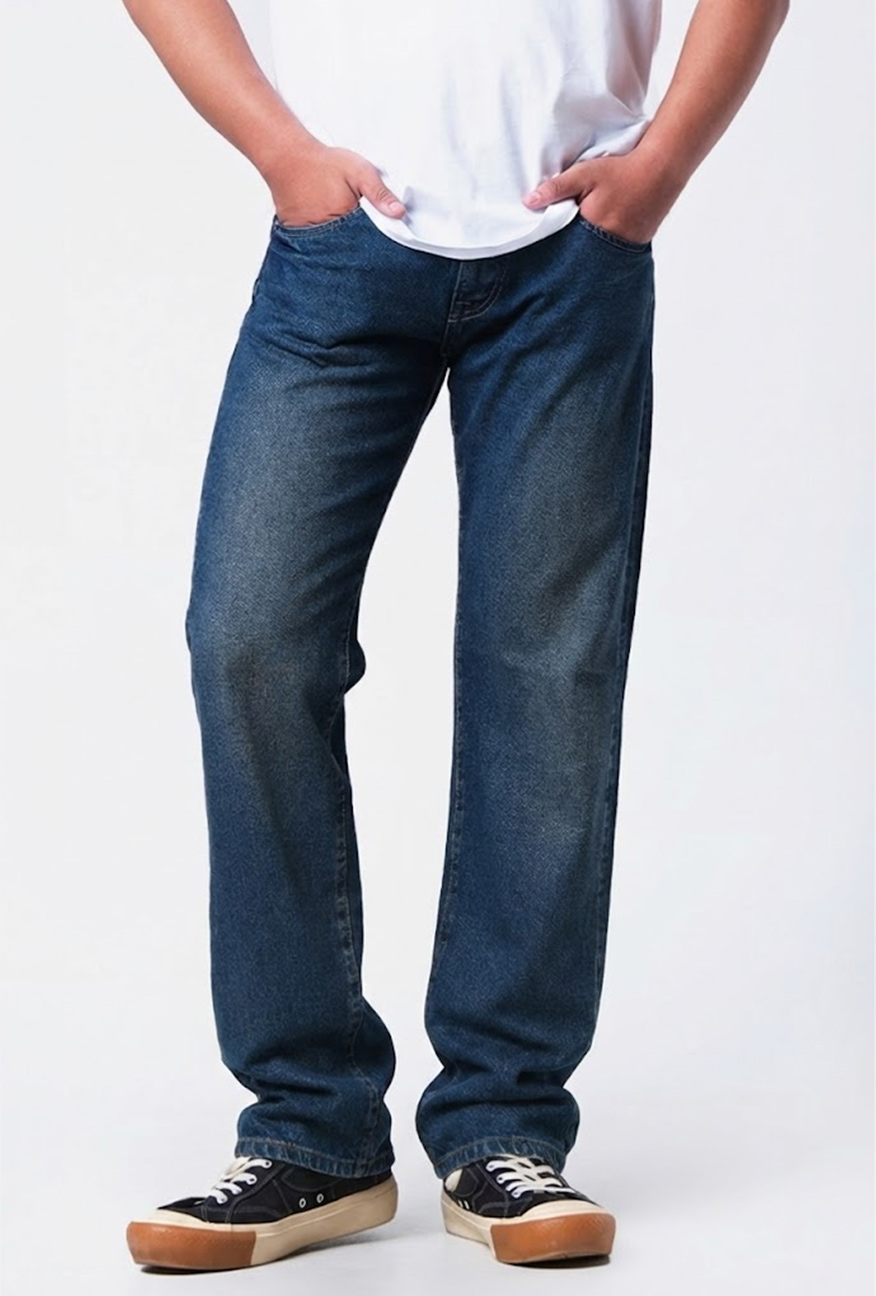 Bombboogie Celana Jeans Pria Regular Fit L2 Series