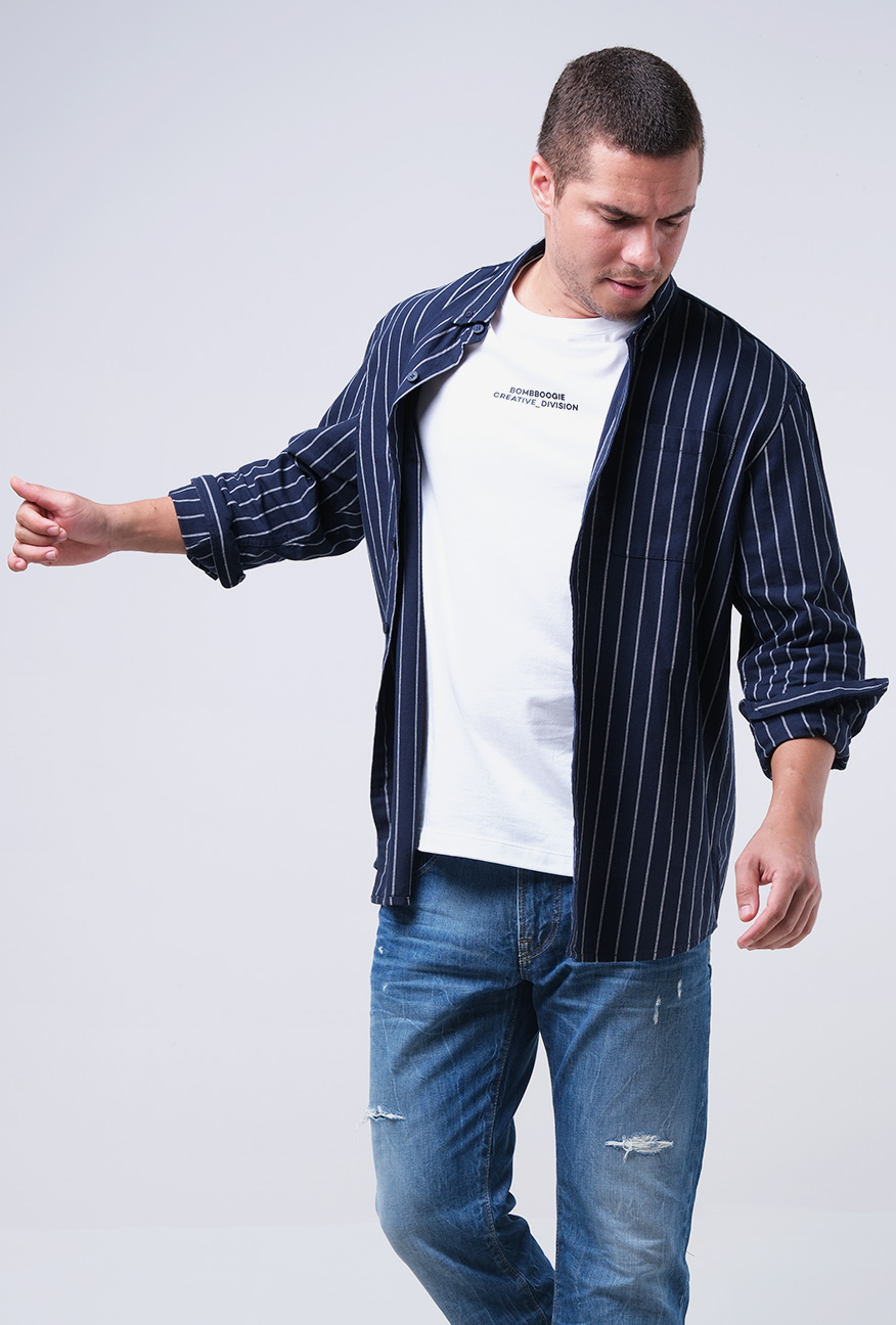 Bombboogie Kemeja Pria Regular Elton