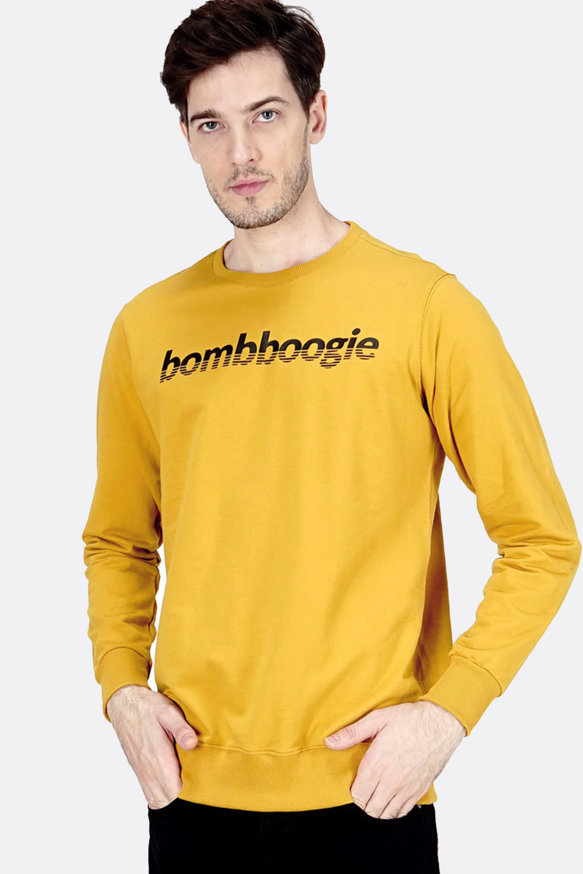 Bombboogie Sweater Pria Shein