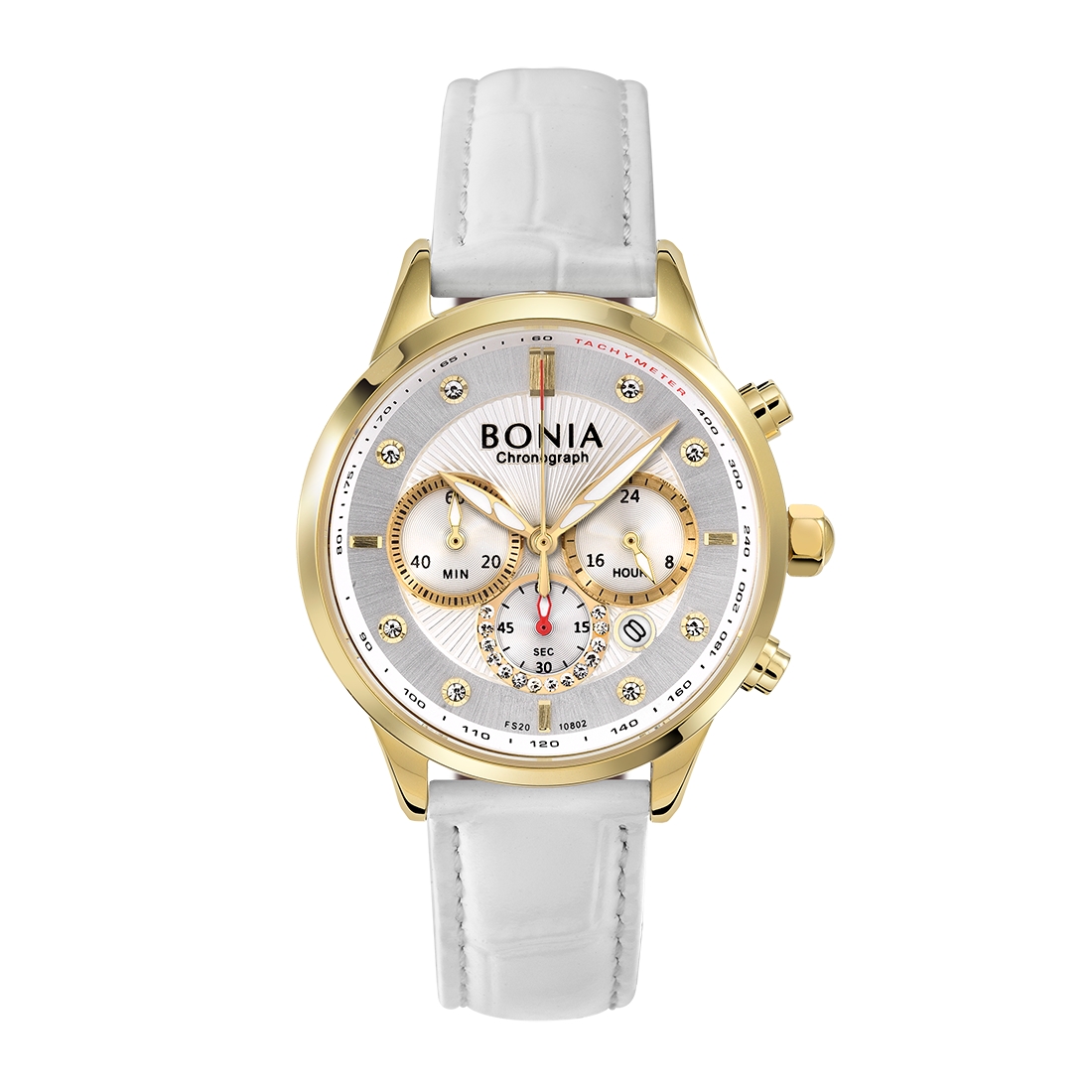 Bonia Jam Tangan Wanita Bonia B10802-2217C Chronogarph Original