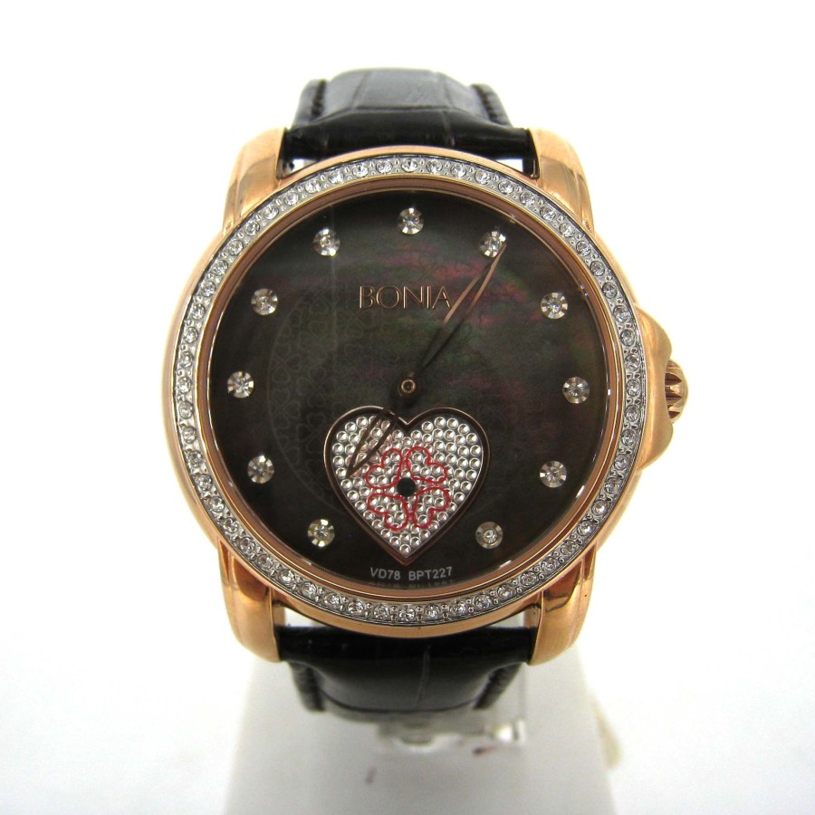 Bonia BPT227-2547S Rosegold Kulit Coklat Cewek