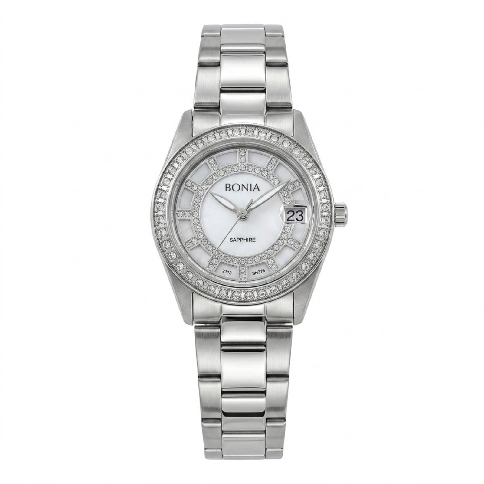 Bonia BN979-3352S Full Silver Cewek