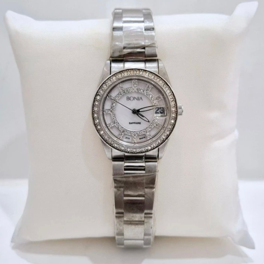 Bonia BN979-3352S Full Silver Cewek