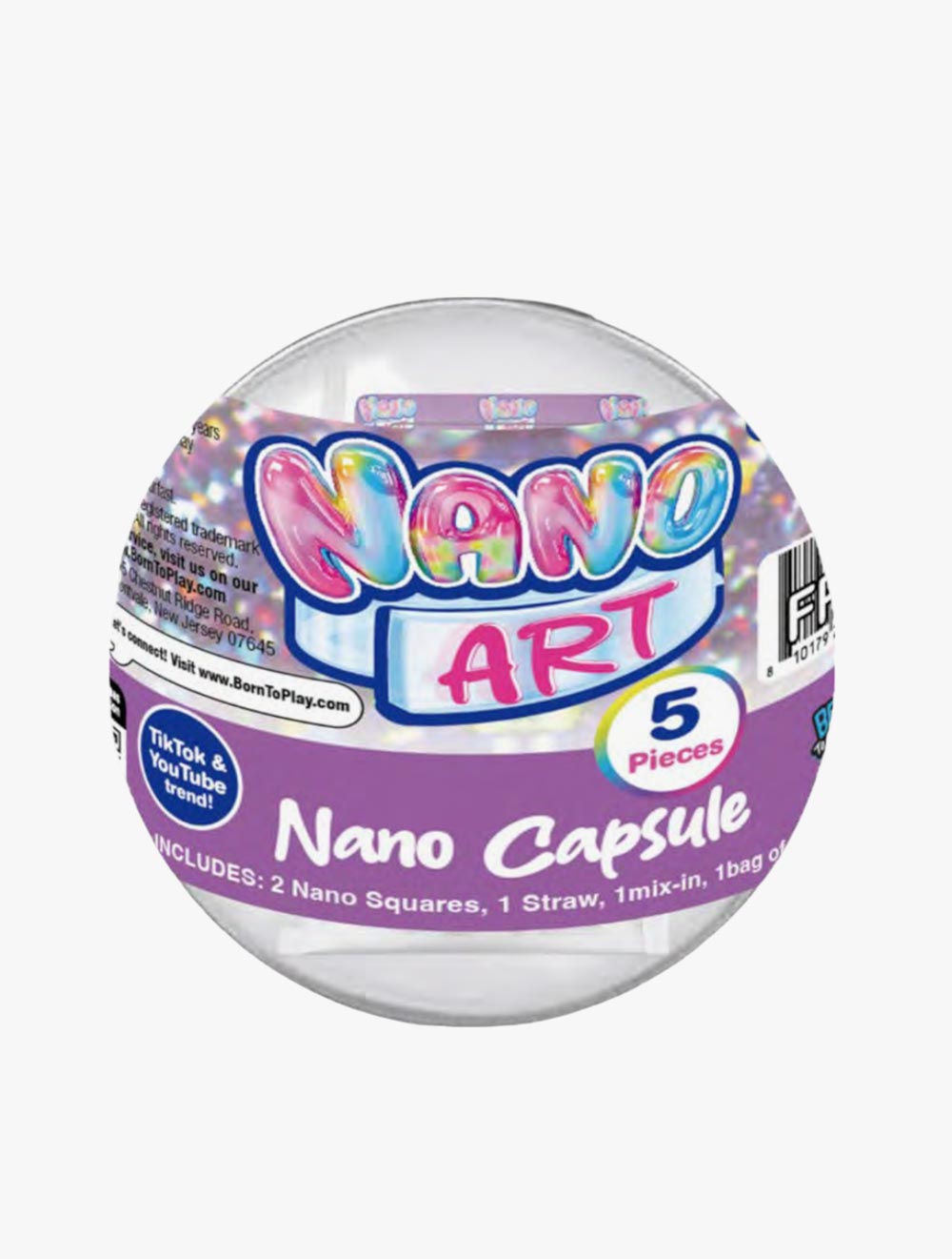 Born To Play Nano Craft Bubble Ball Kit  - NNC838101-6L