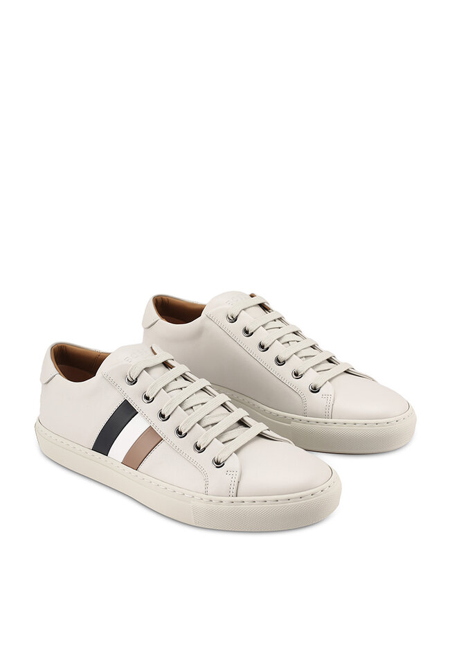 white boss shoes