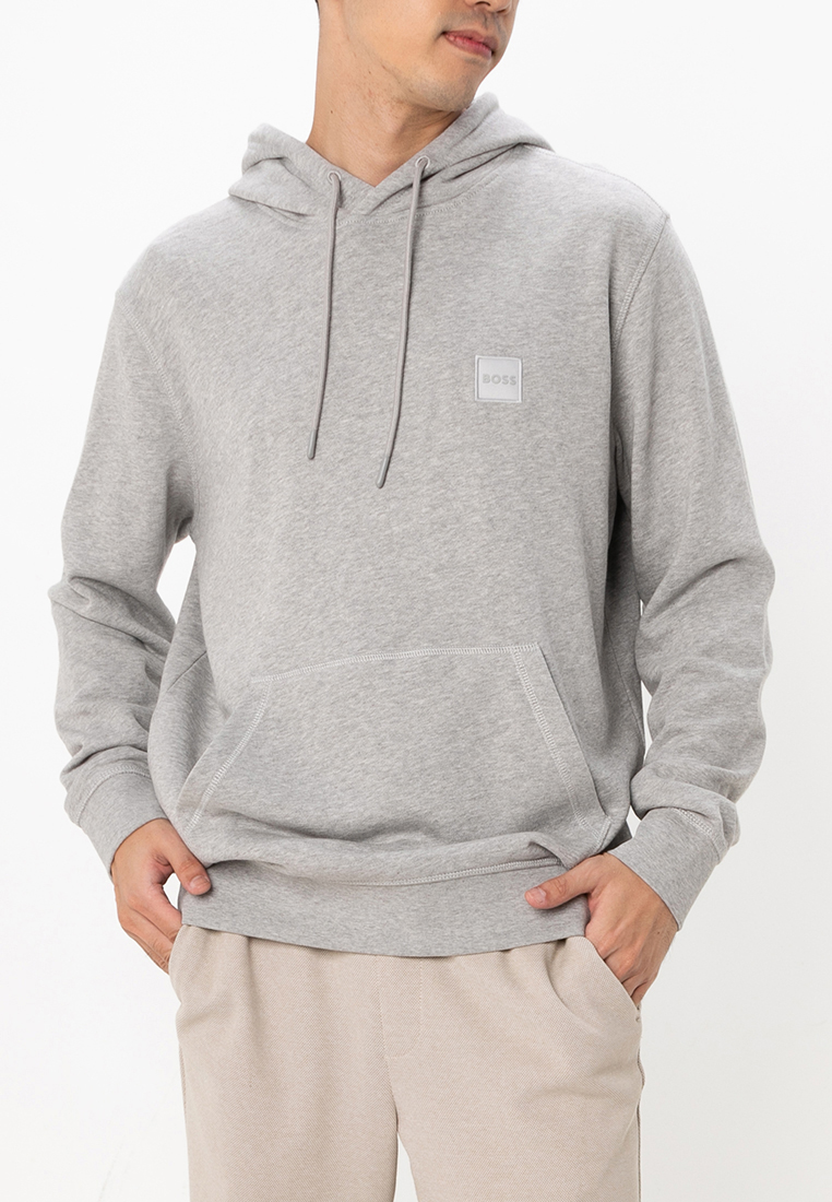 Boss Logo Patch Hoodie