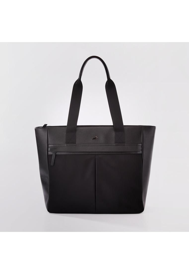 BRAUN BUFFEL RENOIR TW1-57 MEDIUM TOTE BAG - BLACK