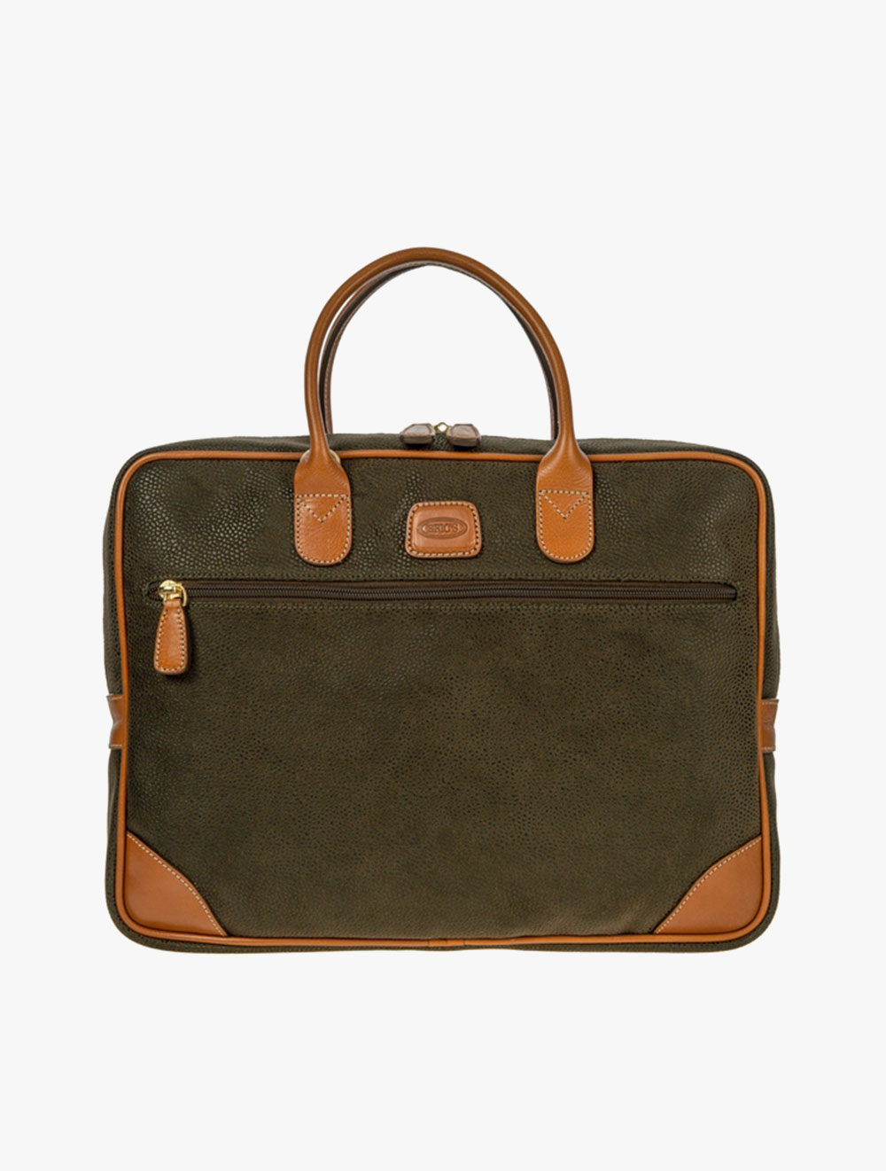 Bric's Life Briefcase Olive - Olive